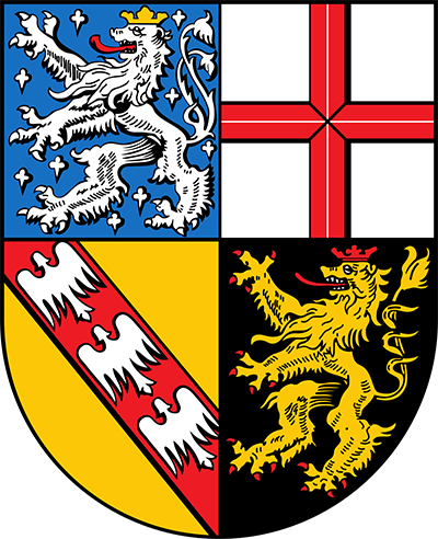 Wappen des Bundeslandes Saarland